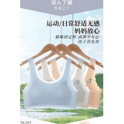 DL3214  SÉT 3 ÁO LÓT LÁ KÈM MÚT CHO BÉ GÁI