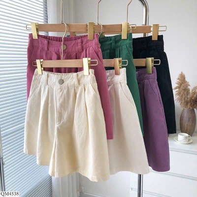 QM4538 QUẦN SHORT VẢI NỮ