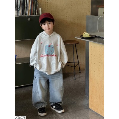 AT8078 ÁO NỈ CHO BÉ TT HÃNG AOAOKIDS