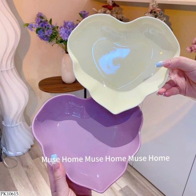 PK10615 SET 4 ĐĨA TRÁI TIM