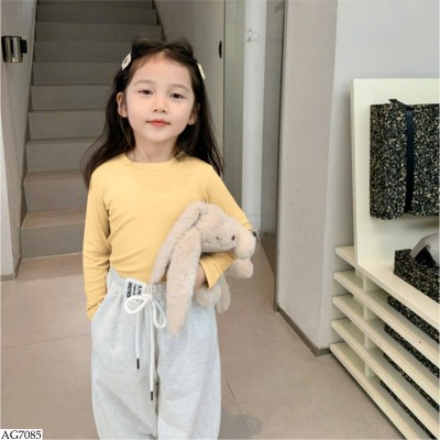 AG7085 ÁO THUN DÀI TAY CHO BÉ GÁI