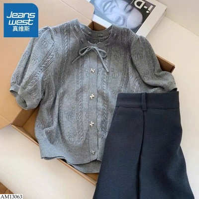 AM13063 ÁO CỘC TAY JEANSWEST