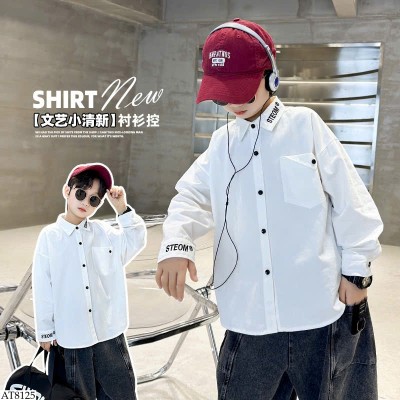 AT8125 ÁO SƠ MI CHO BÉ TRAI