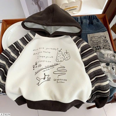 AT8119  ÁO HOODIE LÓT LÔNG BT