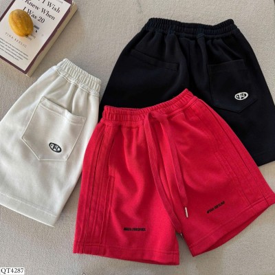 QT4287 QUẦN SHORT CẠP CHUN BÉ TRAI