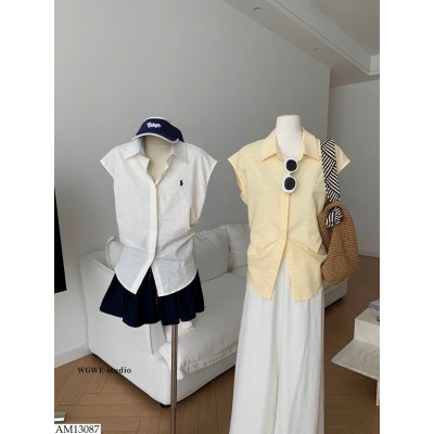 AM13087 ÁO SƠ MI TAY HẾN HÃNG W.G.W.E