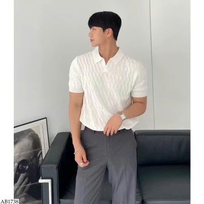 AB1738 ÁO POLO CỘC TAY CHO NAM