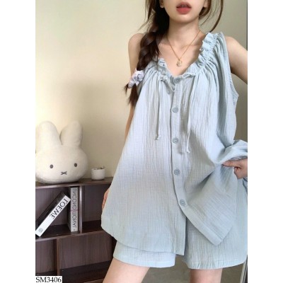 SM3406 BỘ NGỦ MẶC NHÀ CHO NỮ
