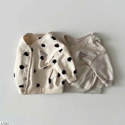 A3283 ÁO CARDIGAN HỌA TIẾT CHO BÉ
