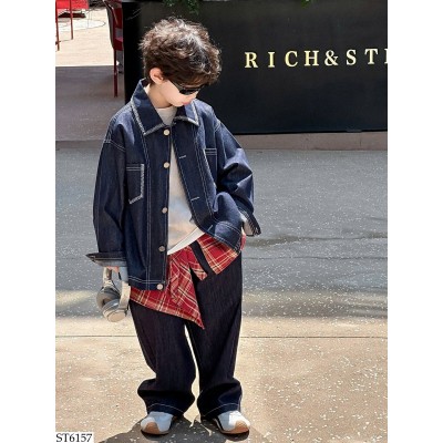 ST6157 SET BỘ JEAN BÉ TRAI