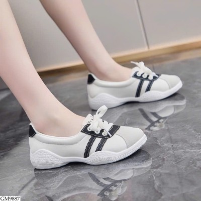 GM9887 GIÀY THỂ THAO 2 SỌC CHO NỮ