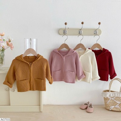 AG7111 ÁO KHOÁC LEN CARDIGAN SZ NHÍ