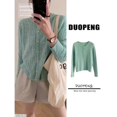 AM13122 ÁO LEN CARDIGAN NỮ