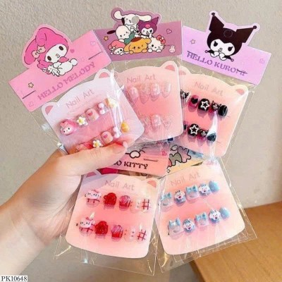 PK10648 SET 5 BỘ MÓNG TAY GIẢ CHO BÉ