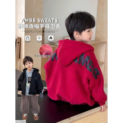 AT8164 ÁO KHOÁC NỈ BT AMBBKIDS