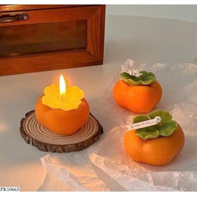 PK10663 SET 2 HỘP NẾN QUẢ HỒNG