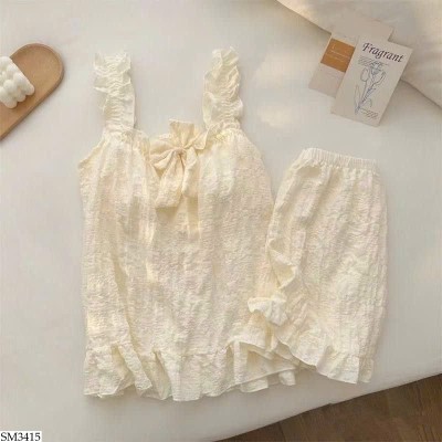 SM3415 BỘ NGỦ KÈM ĐỆM NGỰC CHO NỮ