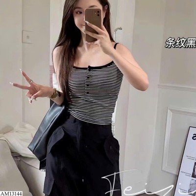 AM13144 ÁO 2 DÂY KÈM ĐỆM NGỰC CHO NỮ