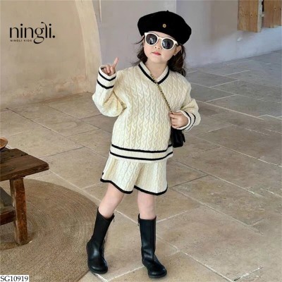 SG10919 BỘ LEN BÉ GÁI NINGLI