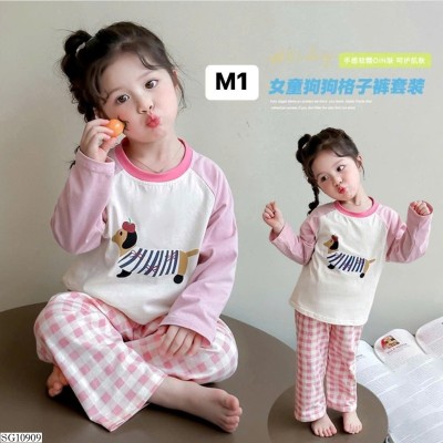 SG10909 SET BỘ DÀI TAY MẶC NHÀ CHO BÉ