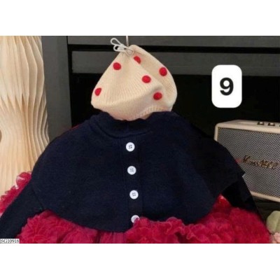 SG10918 BST ÁO LEN MIX VÁY TUTU TONE ĐỎ