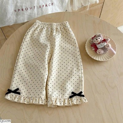QG4199 QUẦN SUÔNG CHẤM BI NINGLI