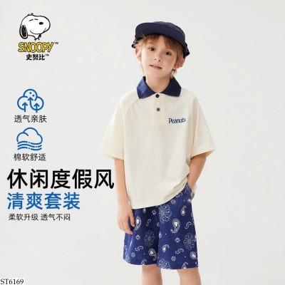 ST6169 SET POLO SNOOPY CHO BT
