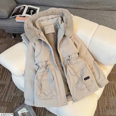 AM13179 ÁO KHOÁC PARKA LÓT LÔNG CHO NỮ giá mới