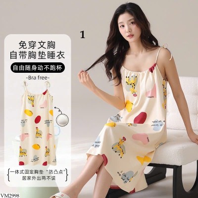VM2998 VÁY NGỦ 2 DÂY CHO NỮ