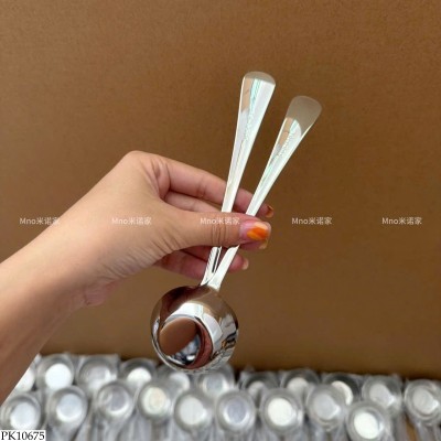 PK10675 SET 2C THÌA TRÒN INOX