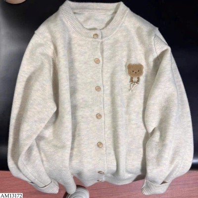 AM13172 ÁO LEN CARDIGAN GẤU CHO NỮ
