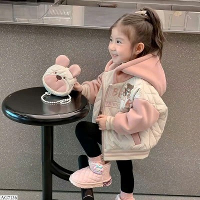 AG7136 ÁO TRẦN BÔNG CHO BÉ