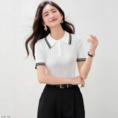 AM13167 ÁO LEN CỔ POLO