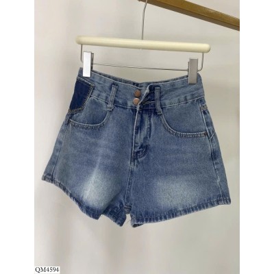 QM4594   QUẦN SHORT JEAN 2 CÚC
