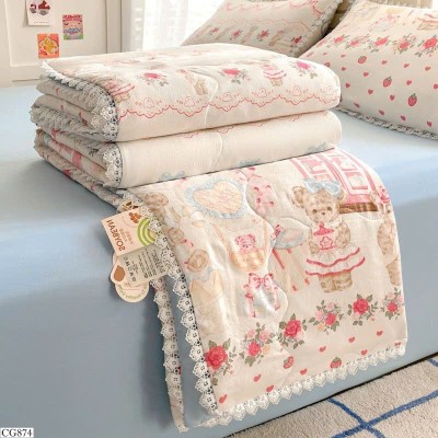 CG874  CHĂN ĐŨI HÈ COTTON