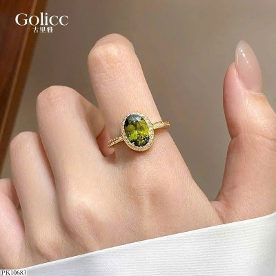 PK10683 NHẪN ĐÍNH ĐÁ LẤP LÁNH HÃNG GOLICC