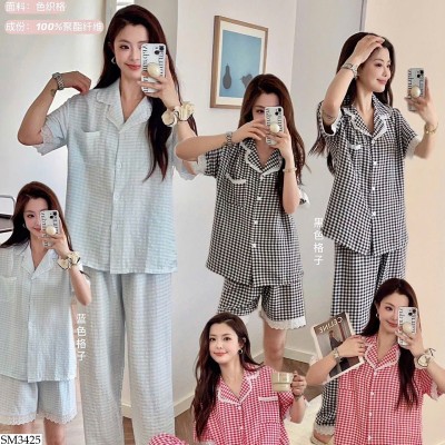 SM3425 BỘ KẺ 3 MÓN CHO NỮ