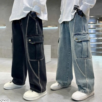 QT4322 QUẦN JEAN CHO BÉ TRAI
