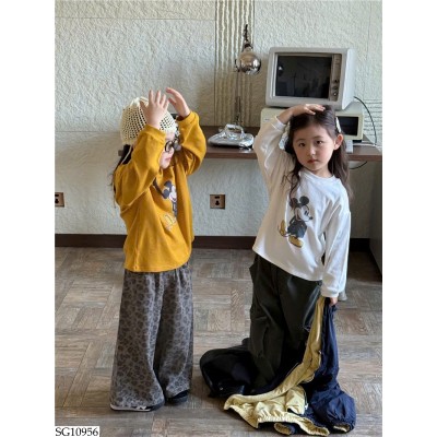 SG10956 SET ÁO MICKEY MIX QUẦN DA BEO BG