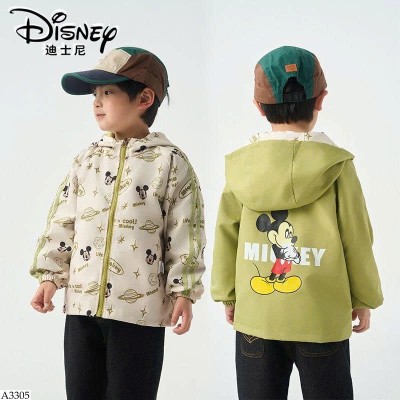 A3305 ÁO KHOÁC GIÓ DISNEY 2 MẶT 