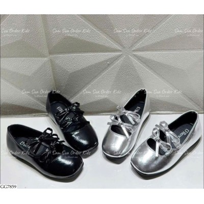 GG7859 GIÀY BÚP BÊ NƠ BG