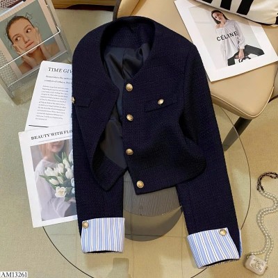 AM13261 ÁO BLAZER NHỎ XINH PHONG CÁCH TIỂU THƯ PARIS