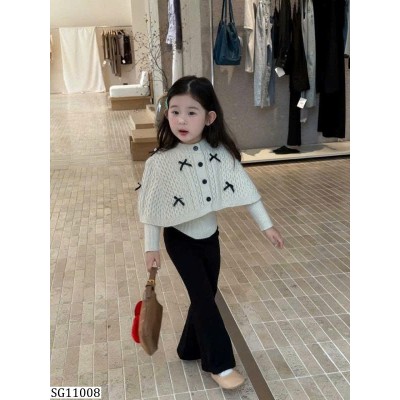 SG11008 SET ÁO CHOÀNG LEN MIX QUẦN ỐNG LOE