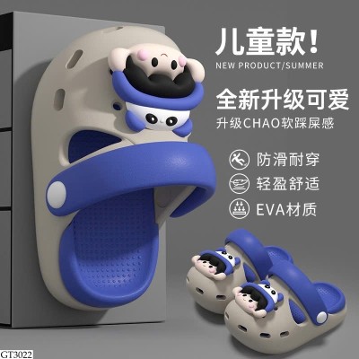 GT3022 DÉP SỤC CROCS BÉ TRAI BÉ GÁI