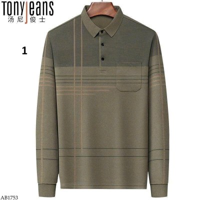 AB1753 ÁO POLO DÀI TAY TRUNG NIÊN