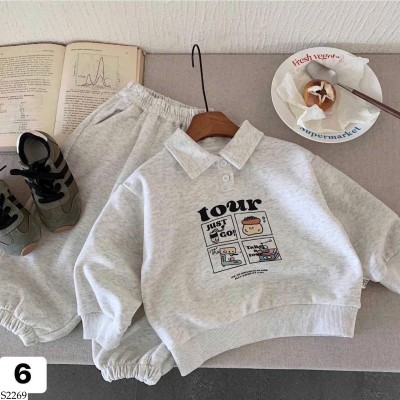 S2269 BST BỘ NỈ HOẠT HÌNH CHO BÉ