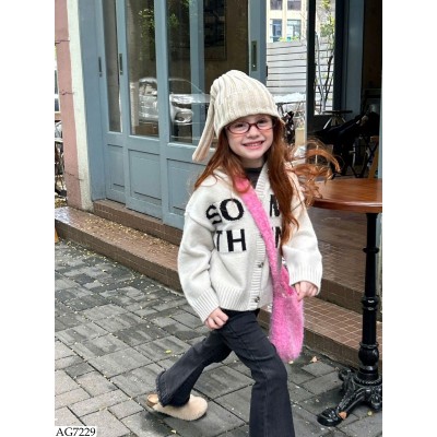 AG7229 ÁO KHOÁC LEN CARDIGAN BG