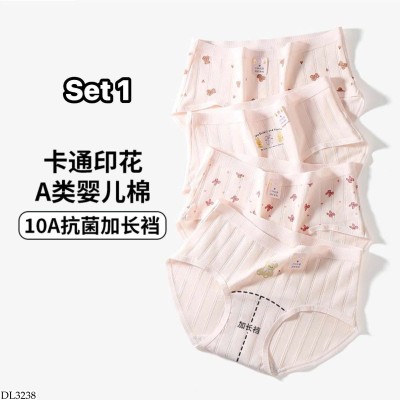 DL3238 SET 5 QUẦN CHIP COTTON CHO MẸ VÀ GÁI LỚN 