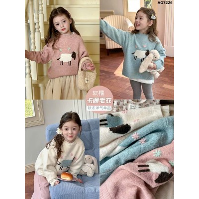 AG7226 ÁO LEN CỪU DỄ THƯƠNG AMBB