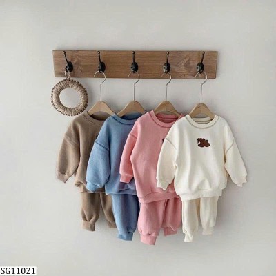 SG11021  BỘ NỈ GẤU CUTE SIZE NHÍ